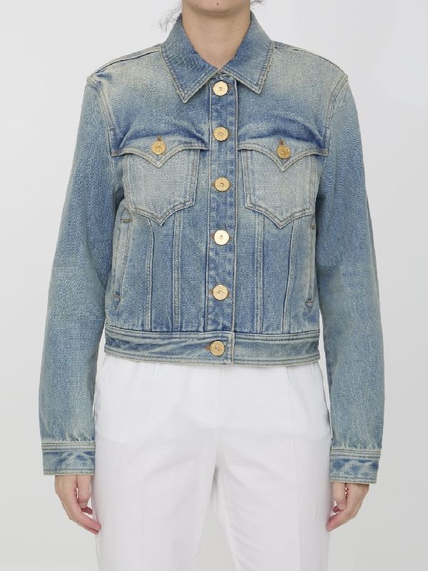 Vintage Denim Trucker Jacket