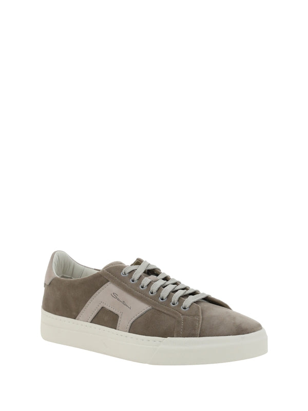 Logo Suede Low-Top
  Sneakers