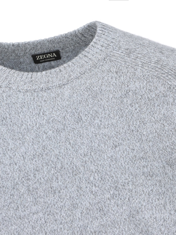 Z Zegna Blue Knitted
