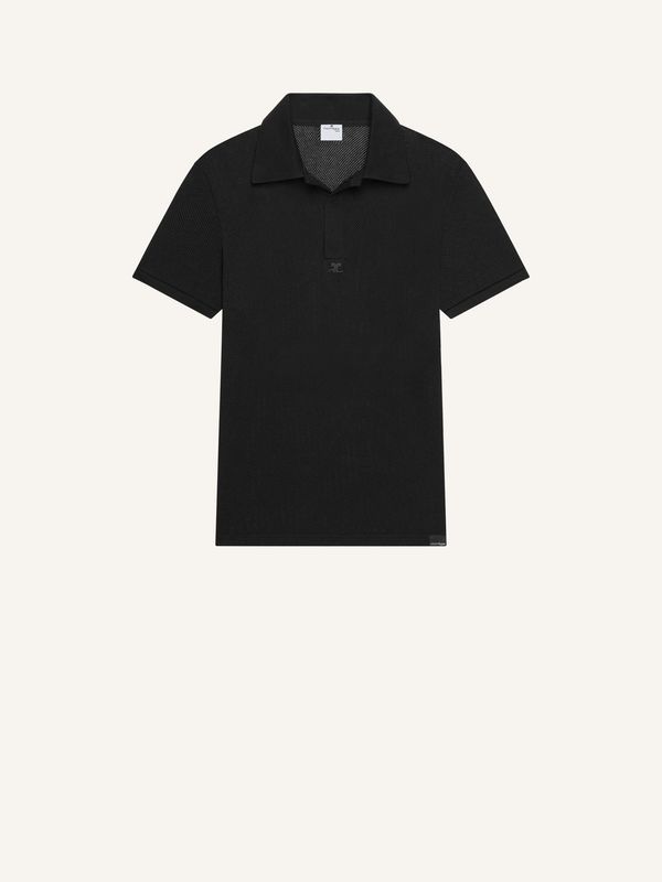 AC Logo Mesh Polo Shirt