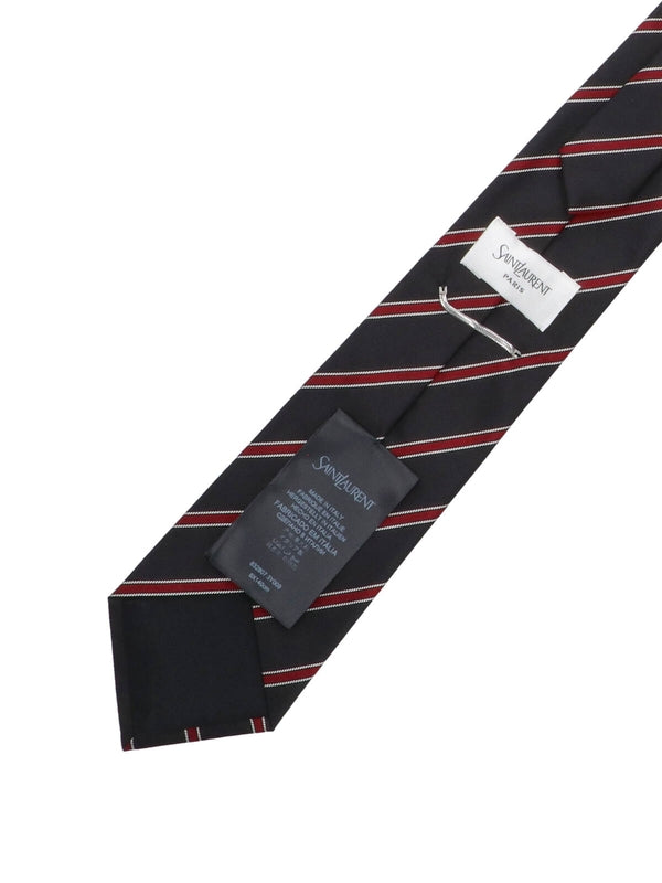 Saint Laurent Black Neck Ties