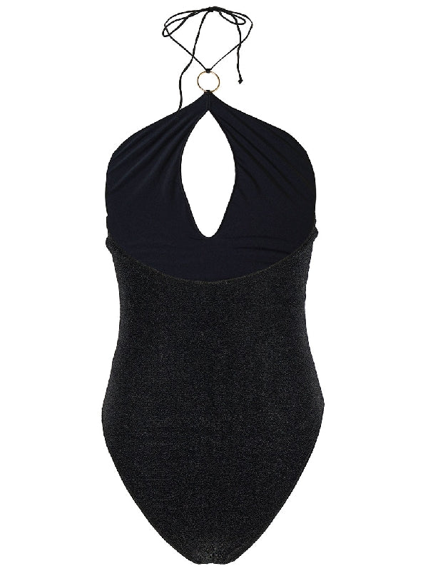 Lumiere O-Ring Lurex Swimsuit