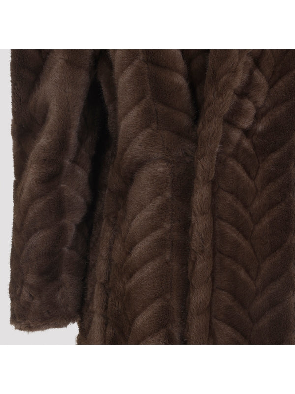Balenciaga Brown Fur & Shearling