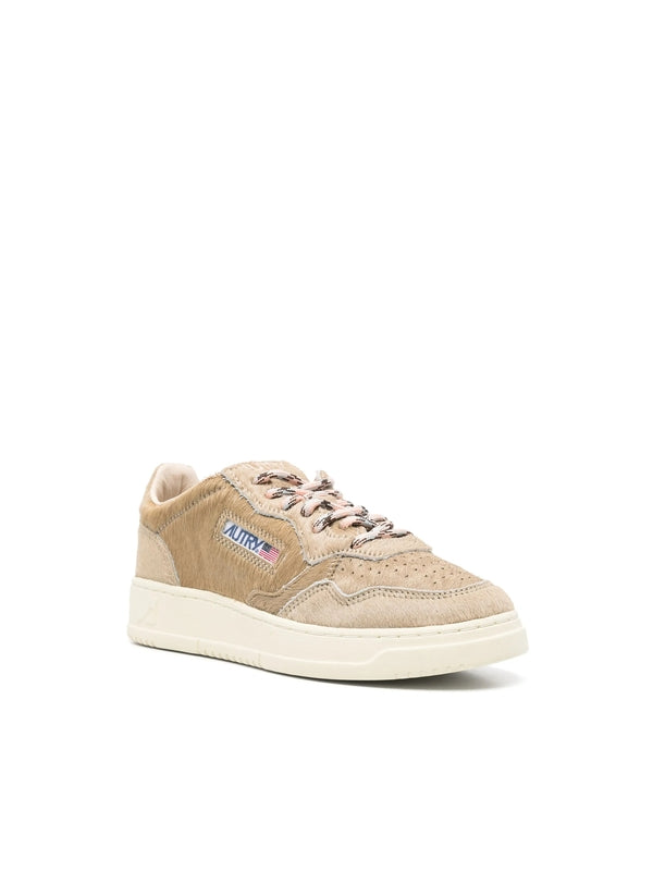 Autry Brown Low Top Sneakers
