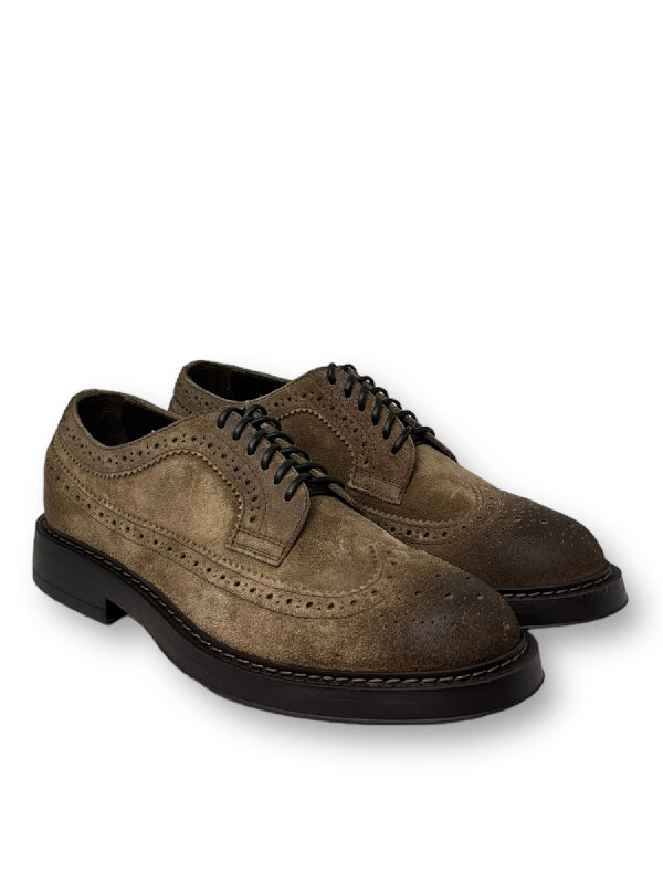 Suede Derby Shoes