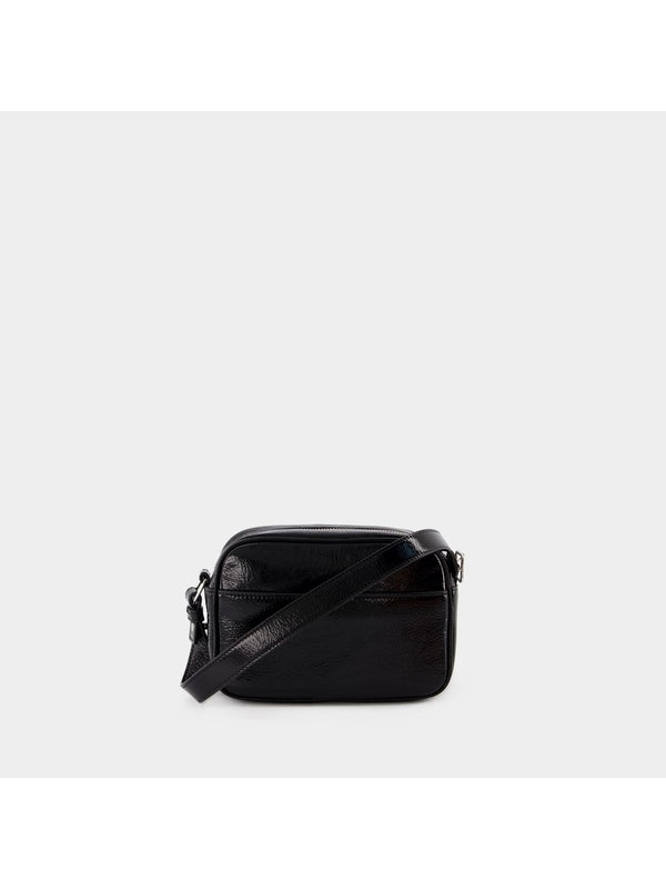 Courrèges - Reedition Logo Leather Shoulder Bag - Jente