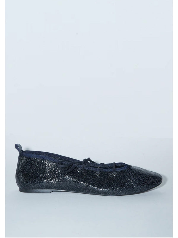 Paloma-Wool Navy Flat Shoes