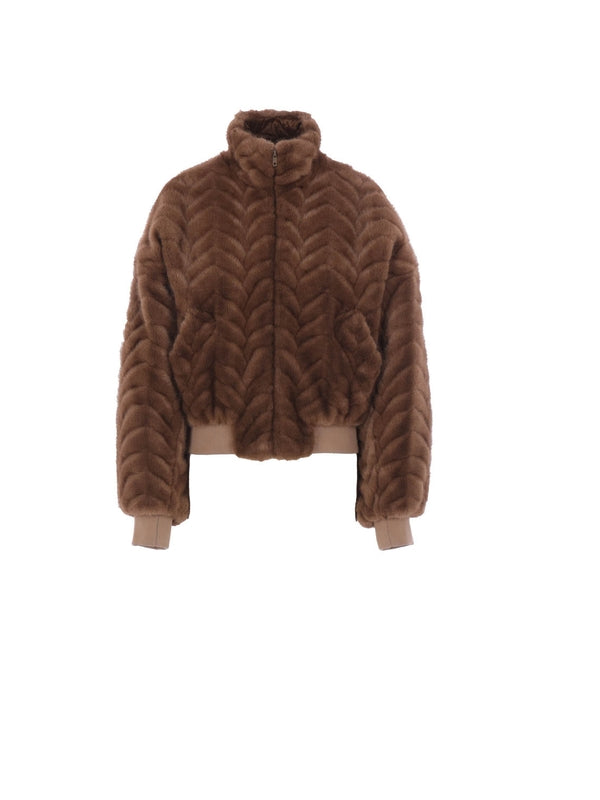 Balenciaga Brown Jackets