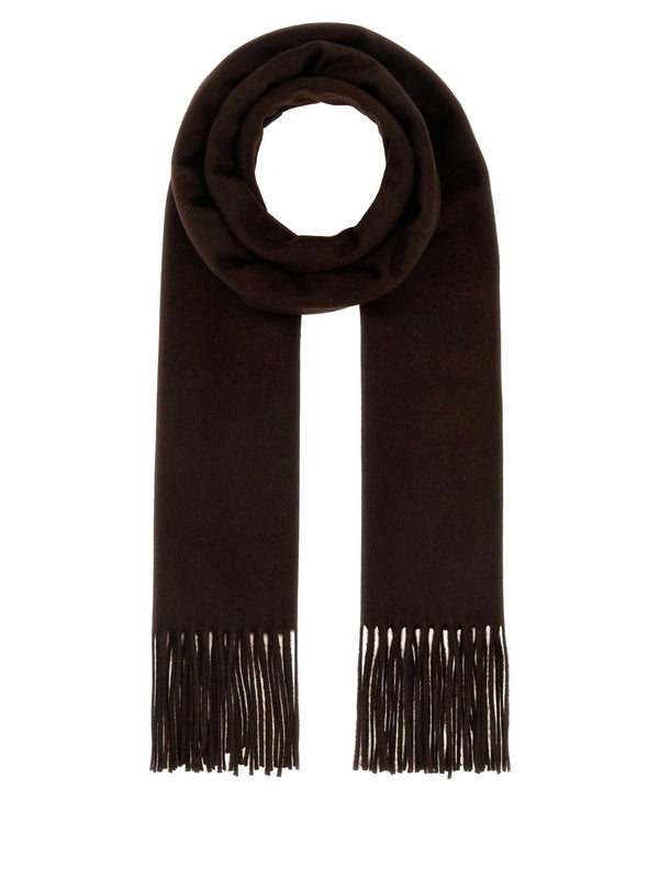 Prada Brown Wool Mufflers