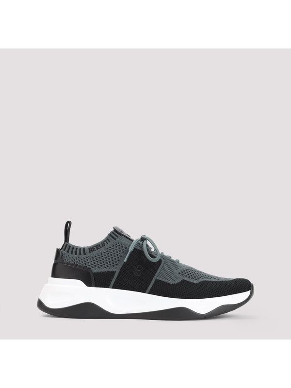 Berluti Grey Low Top Sneakers