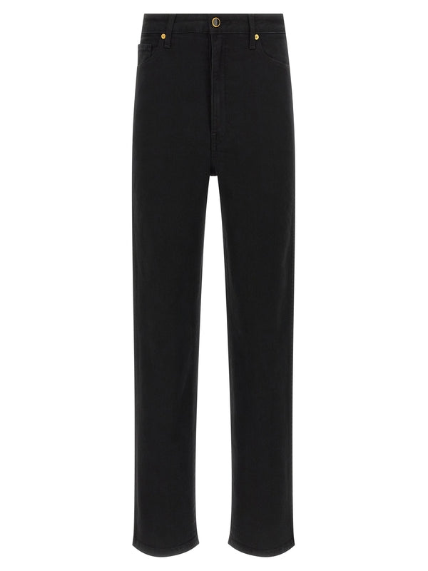 Khaite Black Denim Pants