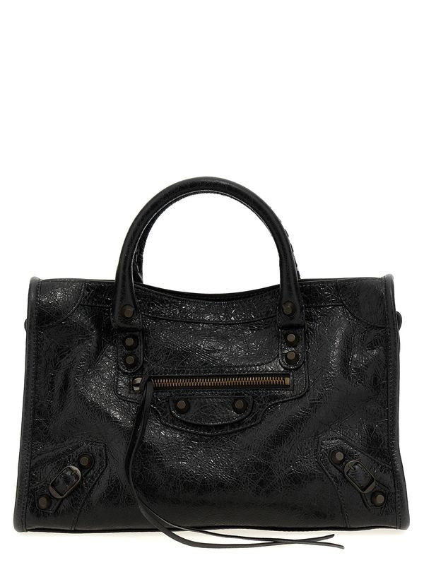 Balenciaga City Small Black Tote Bags