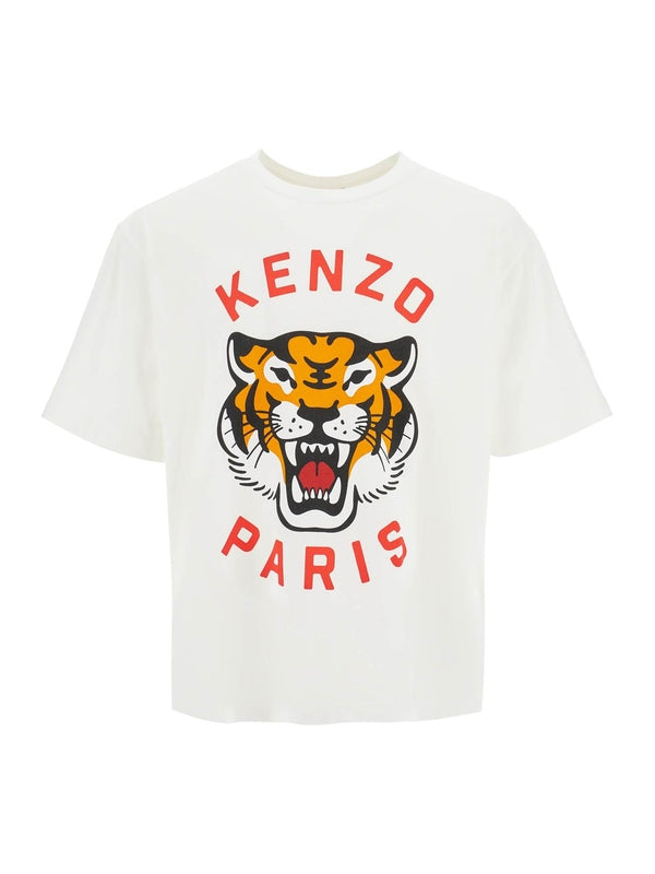 KENZO - Lucky Tiger T-Shirt - Jente