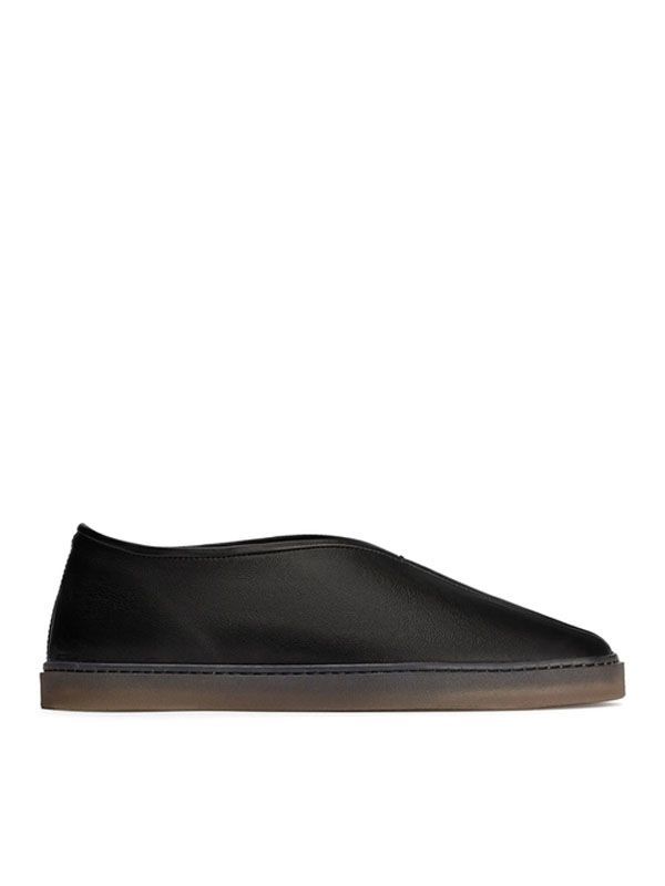 Chinese Square Toe Calfskin Loafer