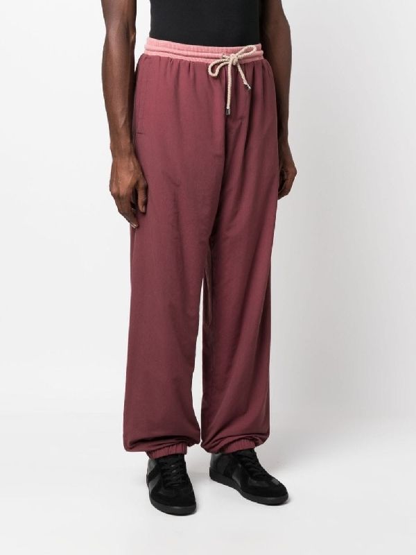 Drawstring Wide Track Pants