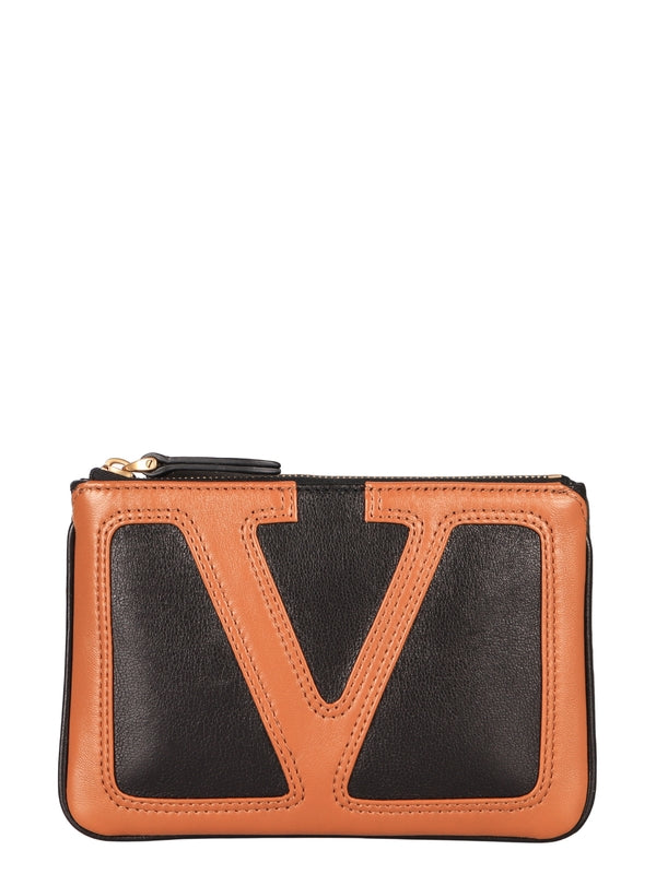 Valentino Black Clutch Bags