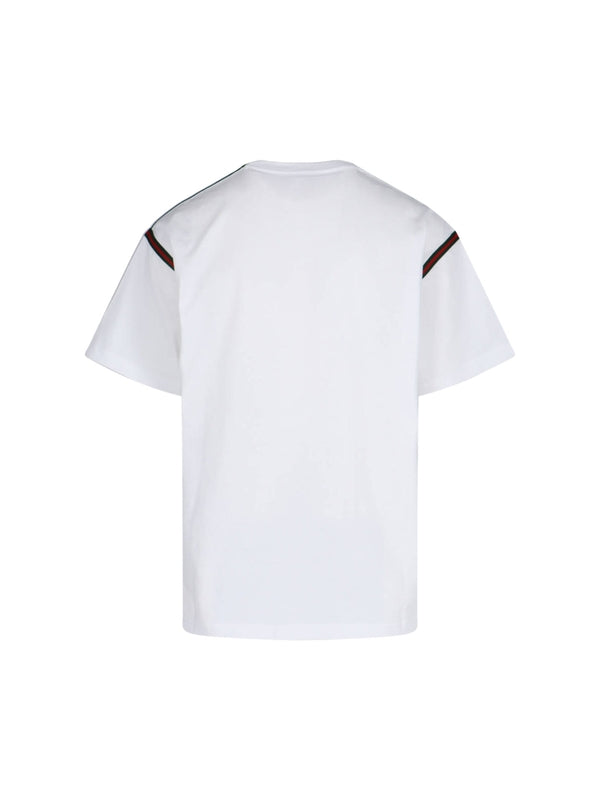 Web Detail Cotton Short Sleeve T-Shirt