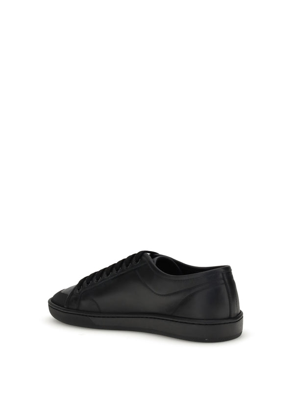 Saint Laurent Black Low Top Sneakers
