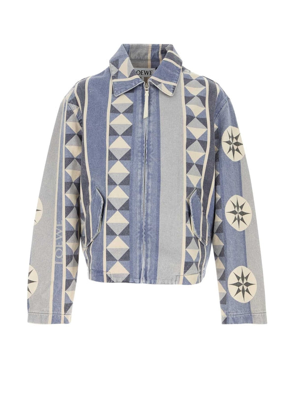 Multi Pattern Cotton Jacket