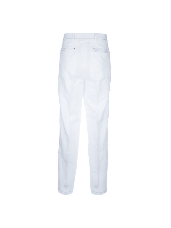 Back Triangle Logo Stitch
  Linen Pants