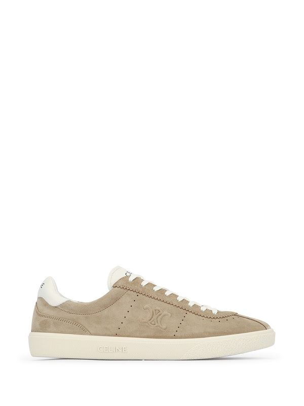 Celine Beige Low Top Sneakers