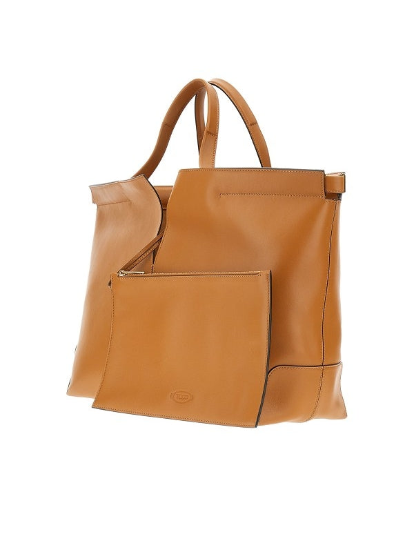 ディ レザー ミディアム トートバッグ