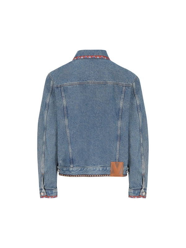 Valentino Blue Trucker