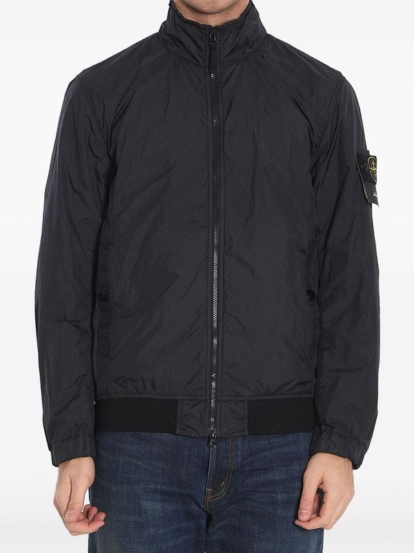 Wappen Patch
  High Neck Bomber Jacket