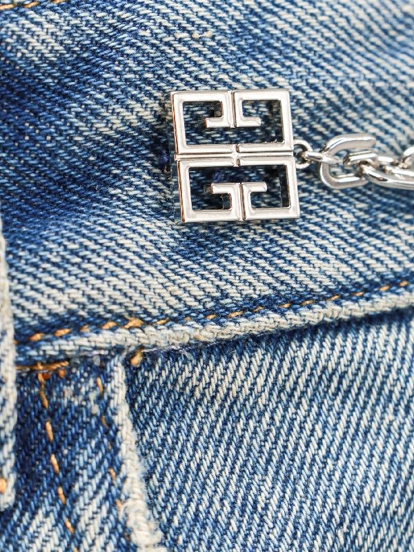 4G Chain Bootcut Denim