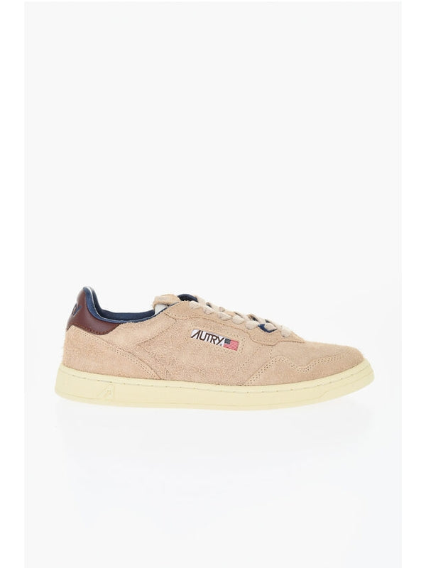 Autry Beige Low Top Sneakers