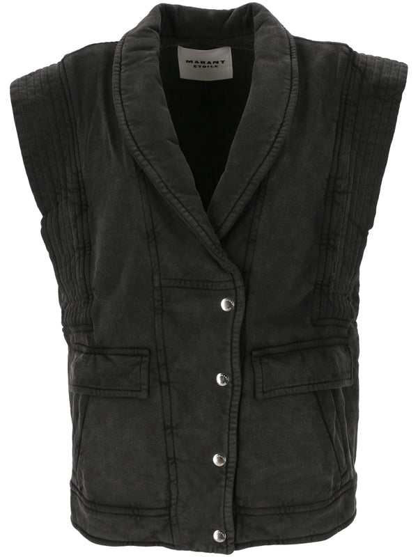 Washing Cotton Denim Vest
