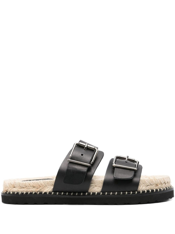 Castaner Black Sandals