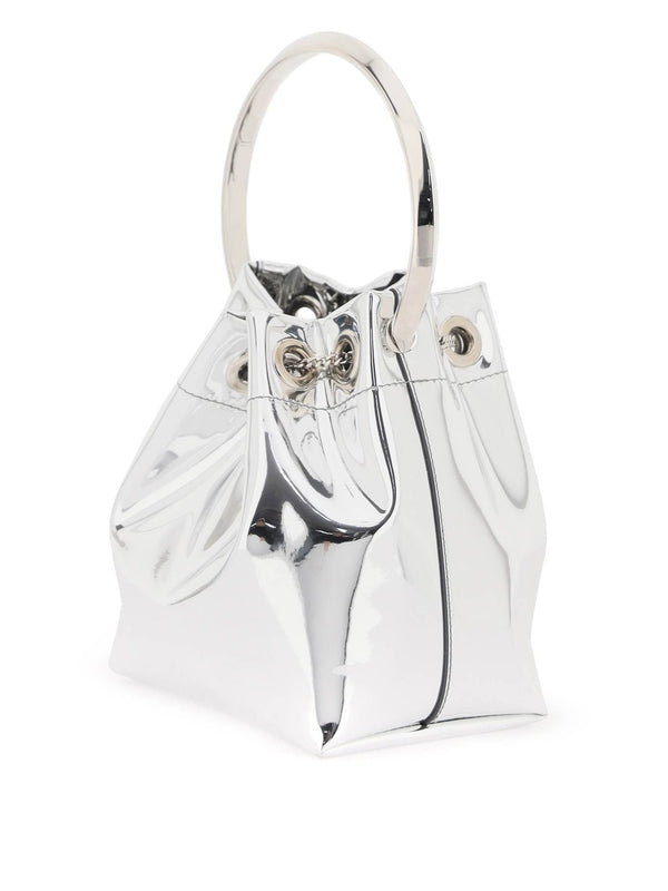 Bon Bon Metallic Bucket Bag