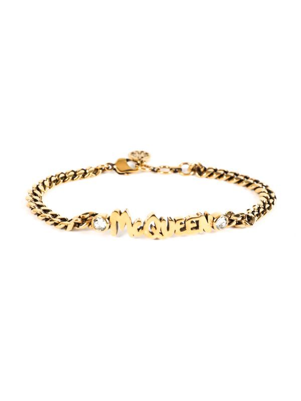 Graffiti Logo Chain Bracelet