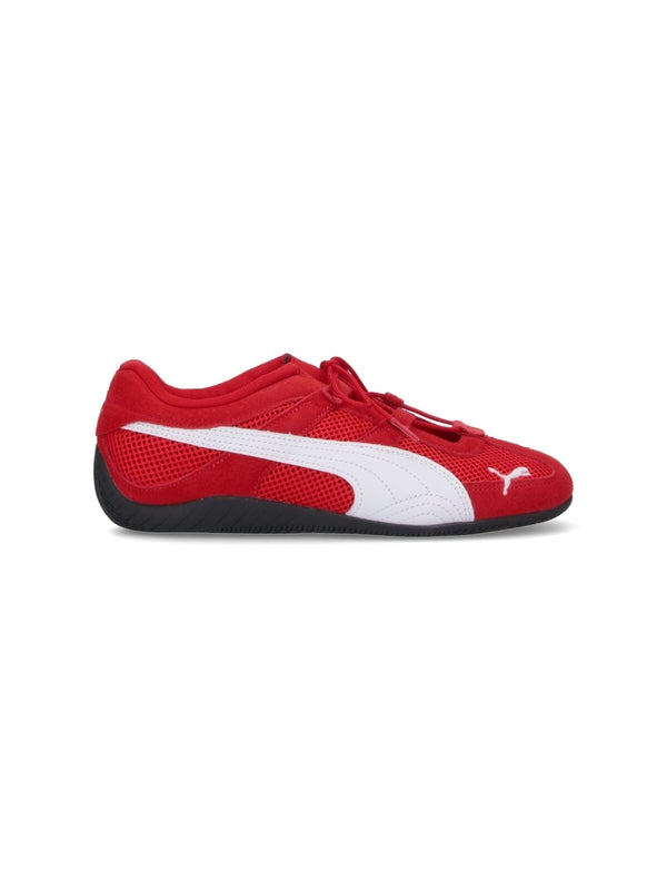 Puma Red Low Top Sneakers