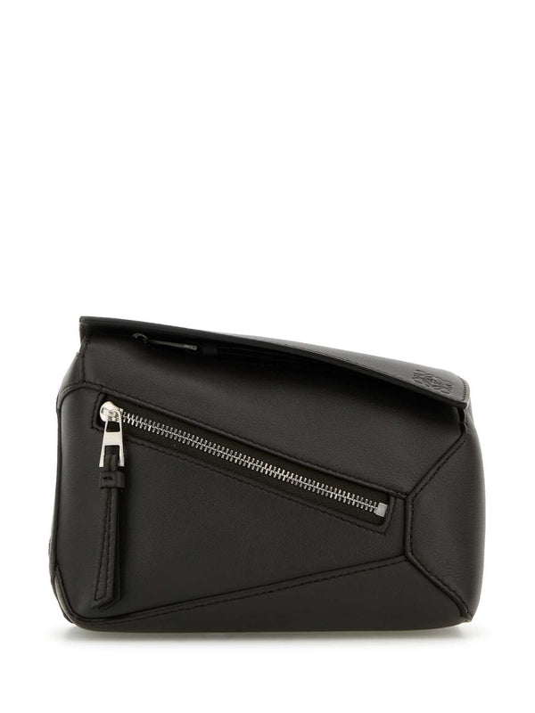 Puzzle Leather Mini Belt Bag