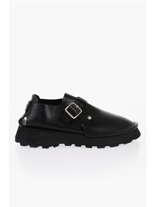 Black Calfskin Desert Boots