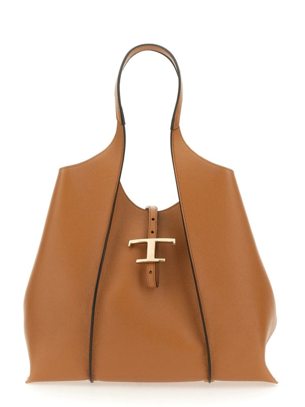 Tod'S Brown Tote Bags