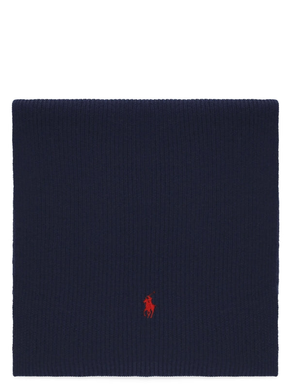 Polo Ralph Lauren Navy Wool Mufflers