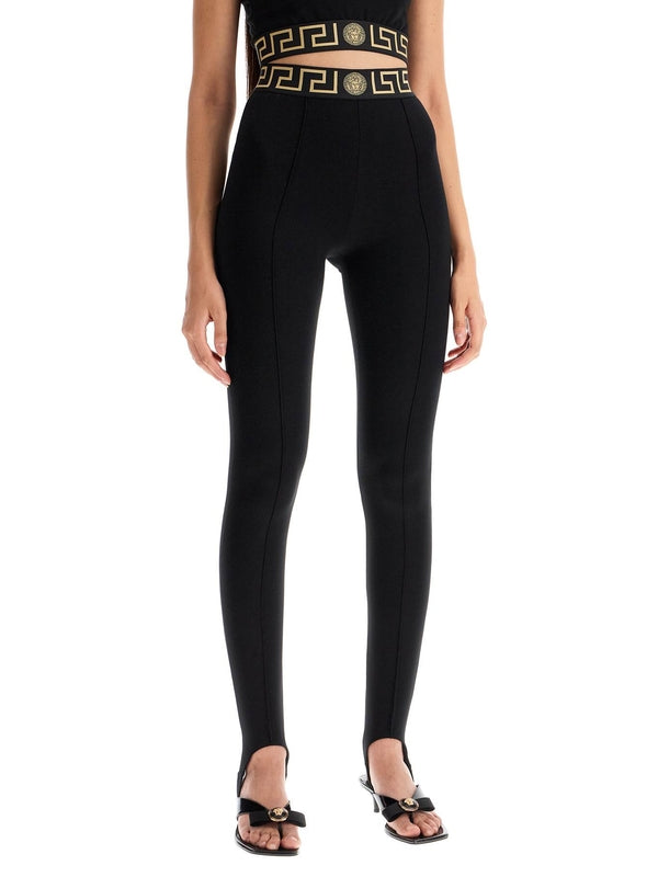 Greca Banding Stretch Leggings