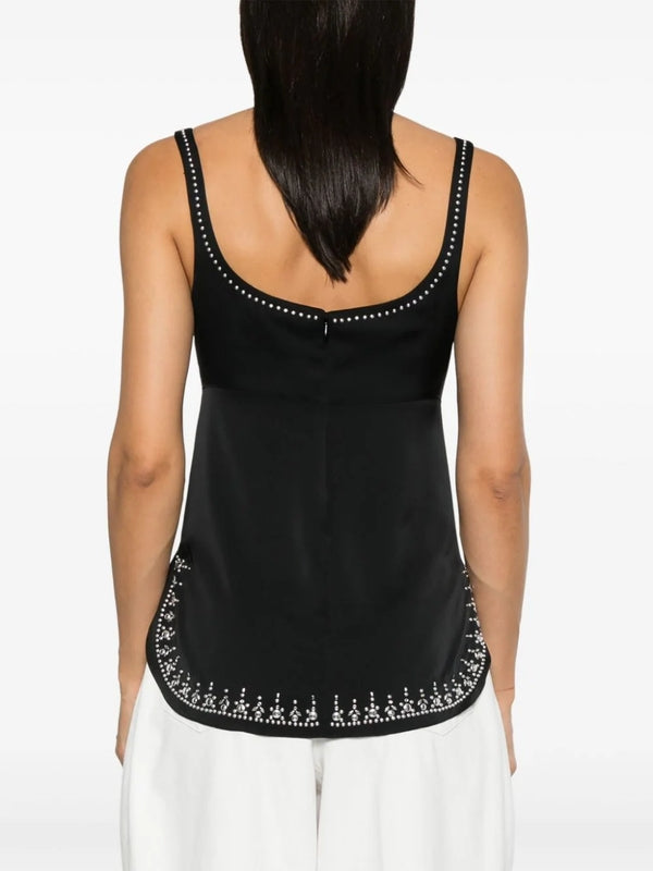 Bijou Embellished Sleeveless Top