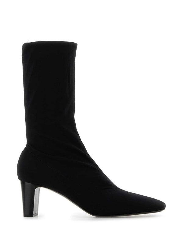 The Row Black Middle Boots