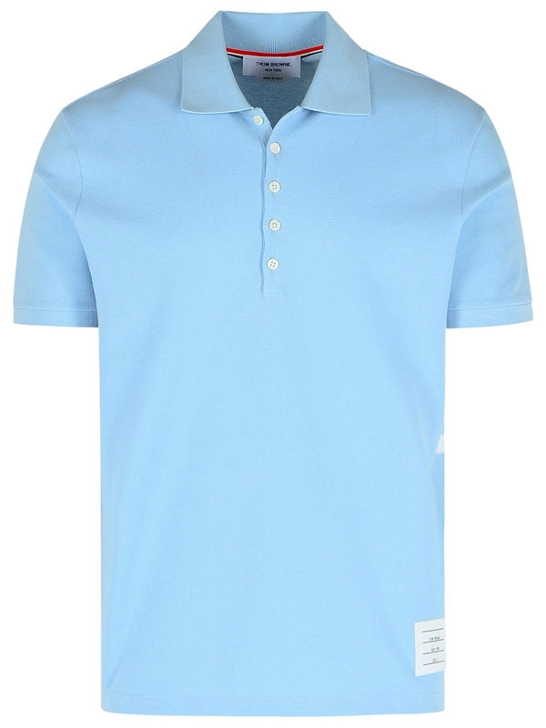 4-Bar Cotton Polo Shirt