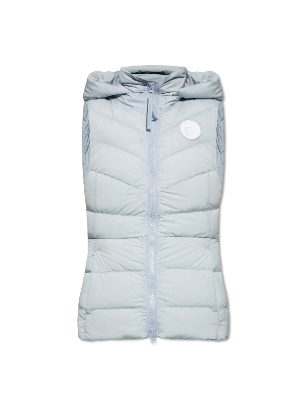 Clair Logo Patch Padded Vest