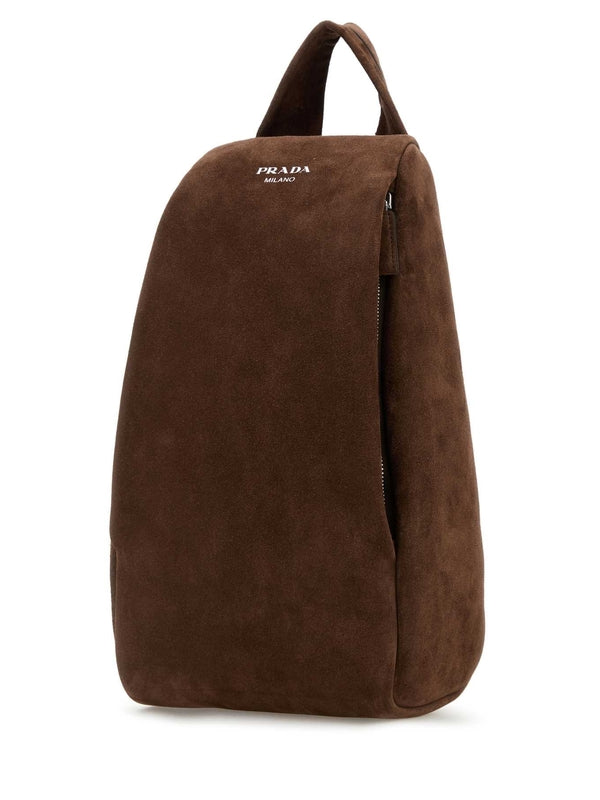 Prada Brown Backpacks