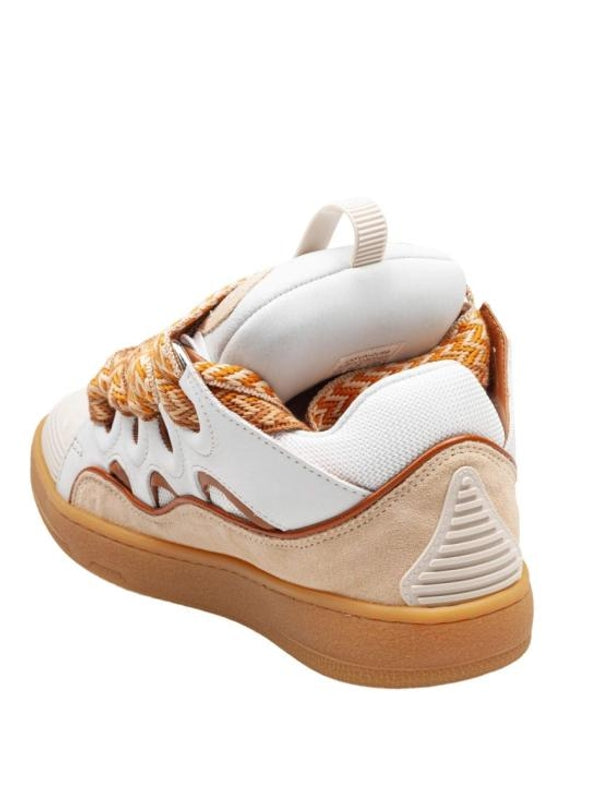 Lanvin Beige Low Top Sneakers