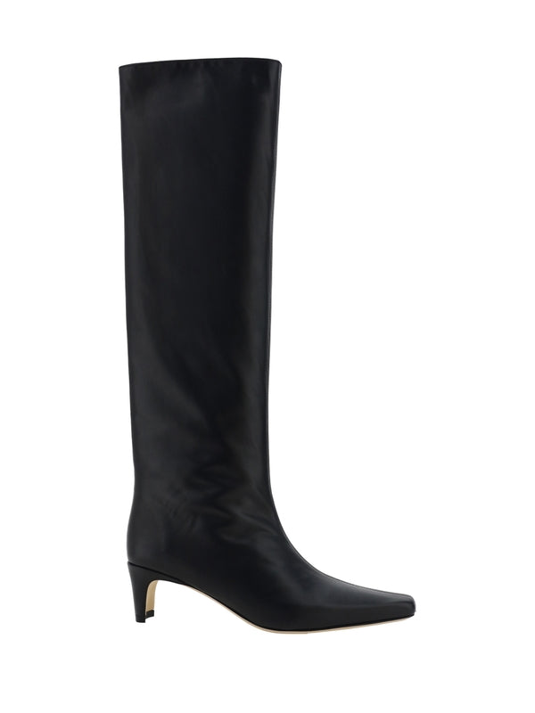 Wally Leather High Boots