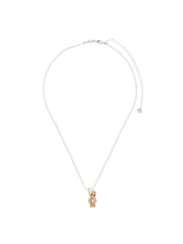 Yvmin White Brown Necklaces