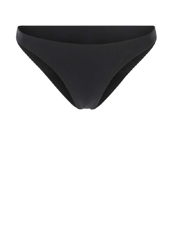 Black Nylon Bikini Bottom