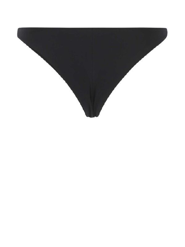 Black Nylon Bikini Bottom